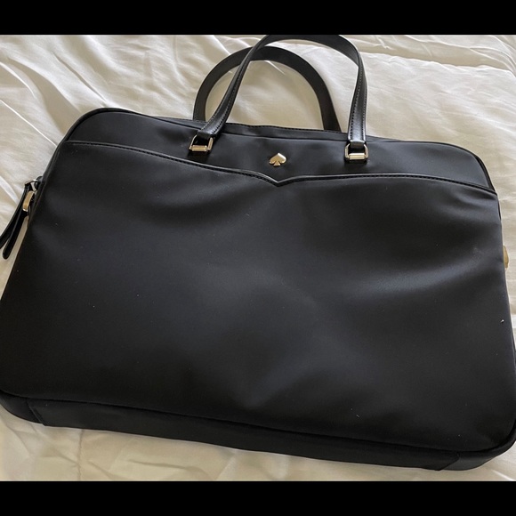 kate spade Bags Kate Spade Nwot Jae Nylon Laptop Bag Black Poshmark